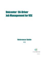 Unicenter CA-Scheduler Job Management for VSE User Guide