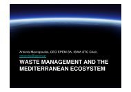 waste management and the mediterranean ... - ATIA-ISWA Italia