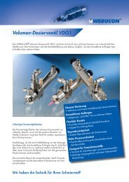 Volumen-Dosierventil VDO1 - Werucon Automatisierungstechnik ...