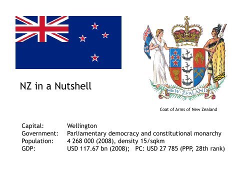 The Development of New Zealand and its Relationship with the ...