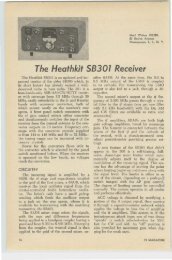 The Heathkit SB-301 Receiver - Nostalgic Kits Central