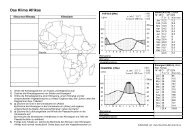 Klima Afrikas - Das Klima der Erde