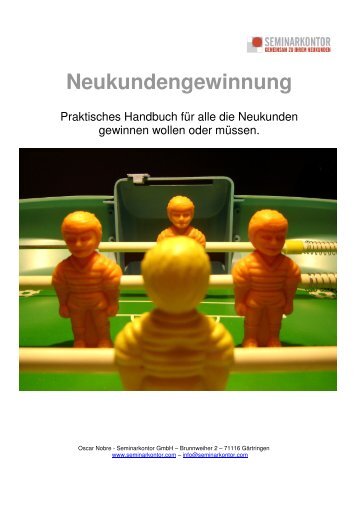 Neukundengewinnung - Seminarkontor GmbH