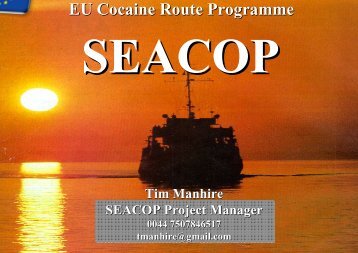 seacop - Cocaine Route Programme