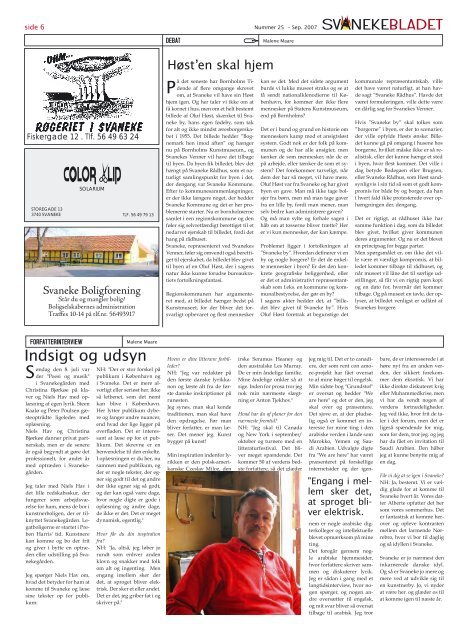 Nr. 25 - September 2007 - Svaneke.info