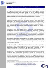 Proyecto Pictogramas e indicaciones de peligro - Cecu