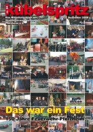 Das war ein Fest - Feuerwehr Pforzheim