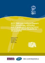 ICCS 2009 International Report: Civic knowledge, attitudes ... - IEA