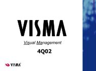Presentation Q4 2002 - Visma