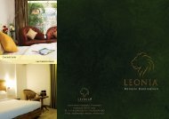 tariff flyer_revised - Leonia Holistic Destination