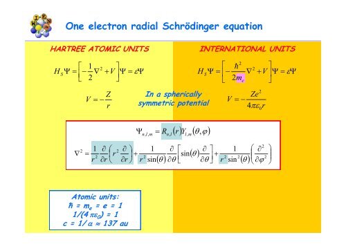 Relativistic effects, spin-orbit coupling and non-collinear ... - WIEN 2k