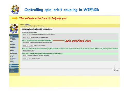 Relativistic effects, spin-orbit coupling and non-collinear ... - WIEN 2k
