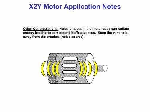 X2Y Motor Application Notes