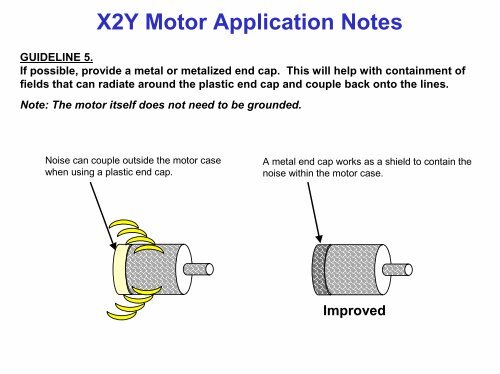 X2Y Motor Application Notes