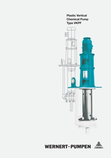 Plastic Vertical Chemical Pump  Type VKPF