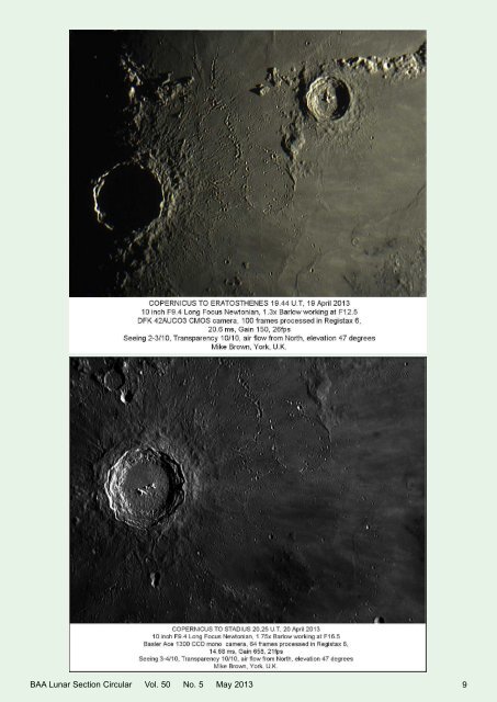 Vol 50, No 5, May 2013 - BAA Lunar Section