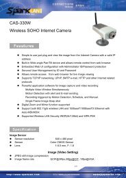CAS-330W Wireless SOHO Internet Camera - VideoÃ¼berwachung ...