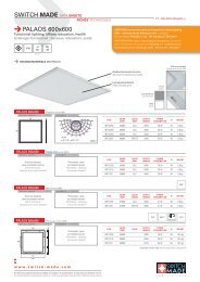 SWITCH MADE DATA SHEETS PALAOS 600x600