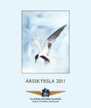ÃrsskÃ½rsla 2011 - FlugmÃ¡lastjÃ³rn