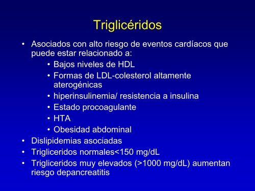 Metabolismo de Lipoproteinas y Colesterol