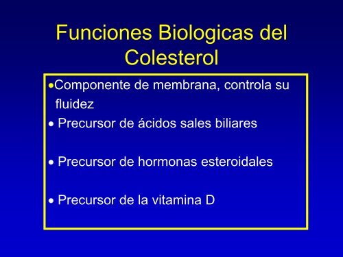 Metabolismo de Lipoproteinas y Colesterol