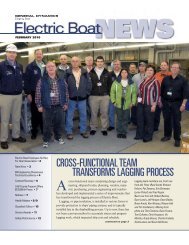 cross-functionalteam transforms lagging process - Electric Boat ...