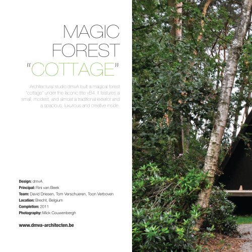 “magic forest „cottage“” - Mini Studio Magazin