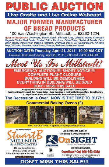 Can't Attend The Auction? - Stuart B. Millner & Associates