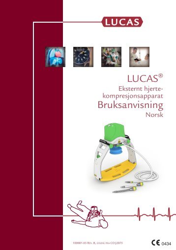LUCAS Bruksanvisning - Lucas CPR