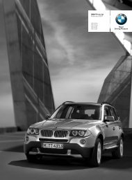 BMW Price List February 2007 X3 2.5si X3 3.0si X3 2.0d X3 3.0d ...