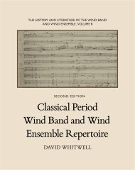 A Concise History of the Wind Band: Whitwell, Dr. David, Dabelstein, Craig:  9781936512065: : Books