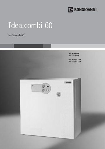 Idea.combi 60 - Bongioanni Caldaie