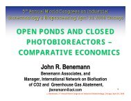 OPEN PONDS AND CLOSED PHOTOBIOREACTORS ... - planktoleum