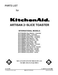 ARTISAN 2−slice TOASTER