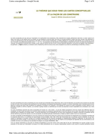 Page 1 of 8 Cartes conceptuelles - Joseph Novak 2009-04-03 http ...