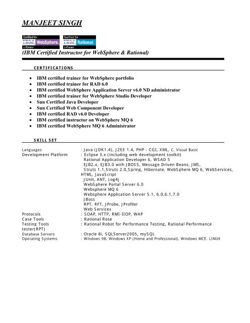 rational application developer training