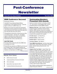 Post-Conference Newsletter - Medical Billing 101