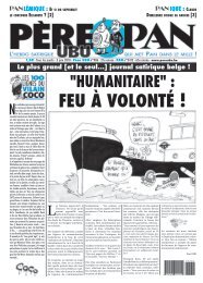 Le plus grand [et le seul...] journal satirique belge ! IQUE ... - UBU-Pan