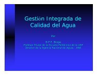 GestiÃ³n de la Calidad del Agua - Cap-Net