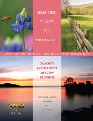 Ouachita Mixed Forest - Meadow Province - Pollinator Partnership