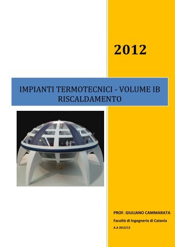 impianti termotecnici volume 1b - Dipartimento di Ingegneria ...