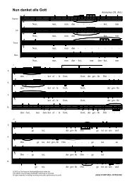 Anonymus - Nun danket alle Gott (SATB) - Kantorei-Noten.de