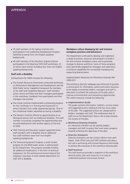 Appendices - Department of Education and Communities - NSW ...