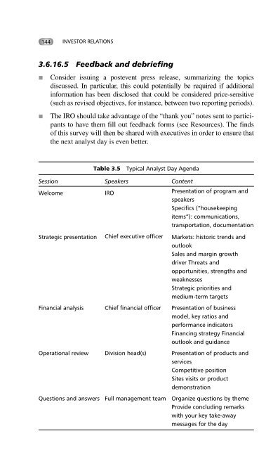 Investor Relations