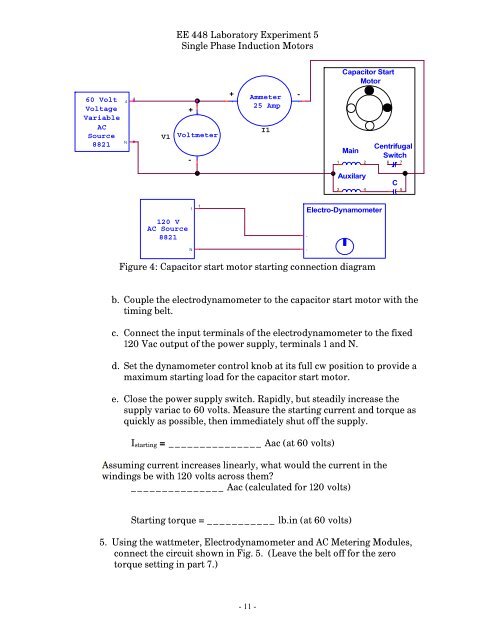 Lab Experiment No. 5: Single-Phase Motors