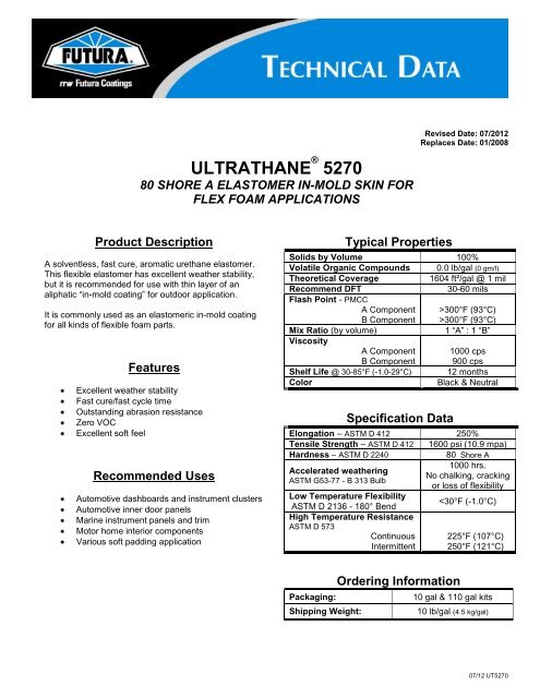 GEOTHANE 520 - ITW Futura Coatings