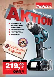 makita-aktion - Bosch-Service Goslar