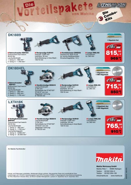 makita-aktion - Bosch-Service Goslar