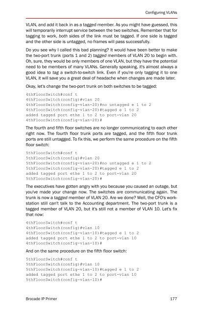 BROCADE IP PRIMER