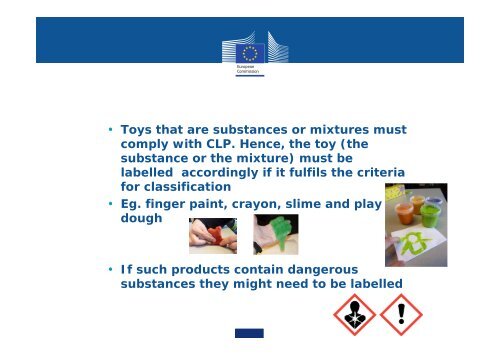 Toys Safety Directive 2009/48/EC chemical requirements